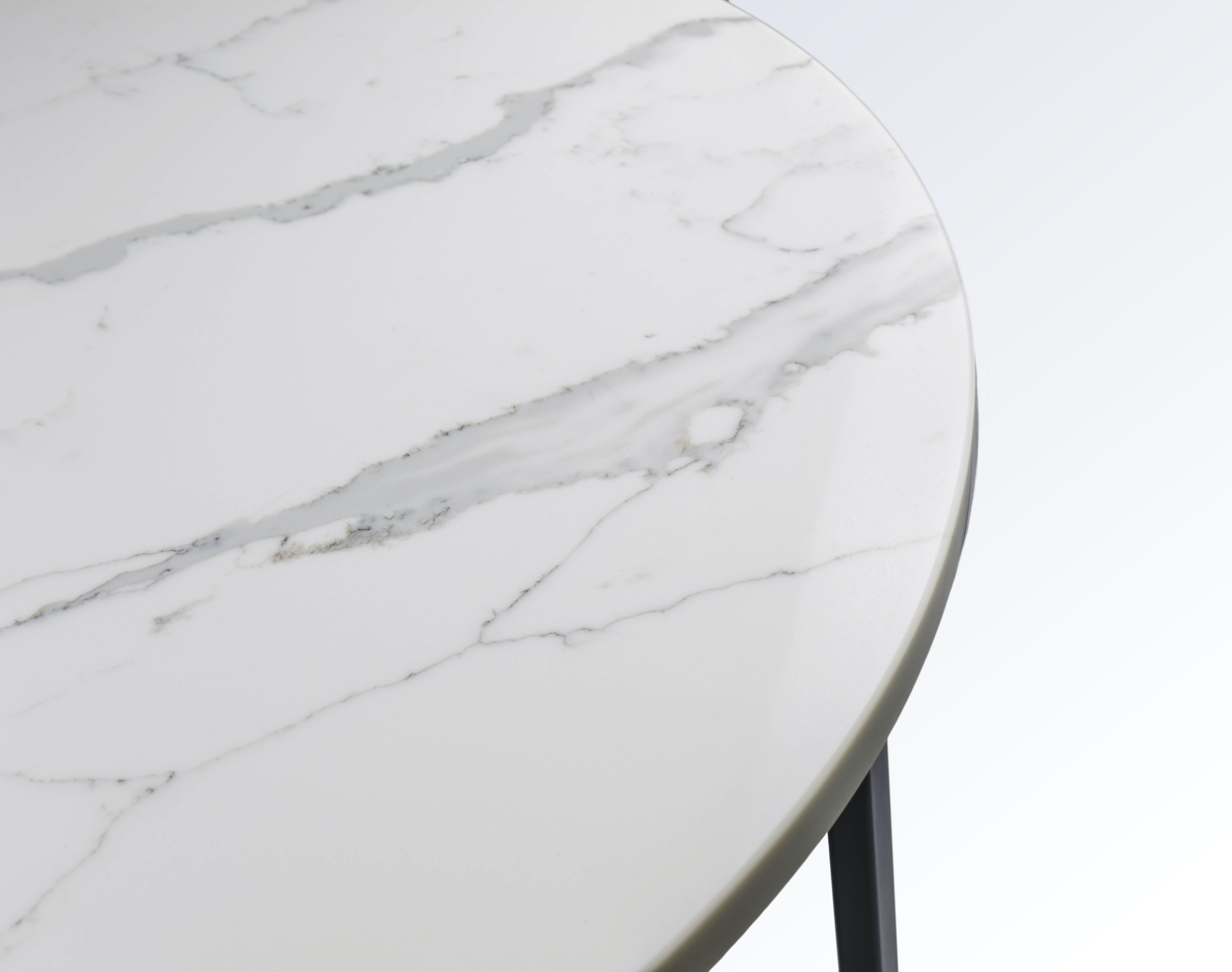 Bianco Statuario Marble Coffee Table