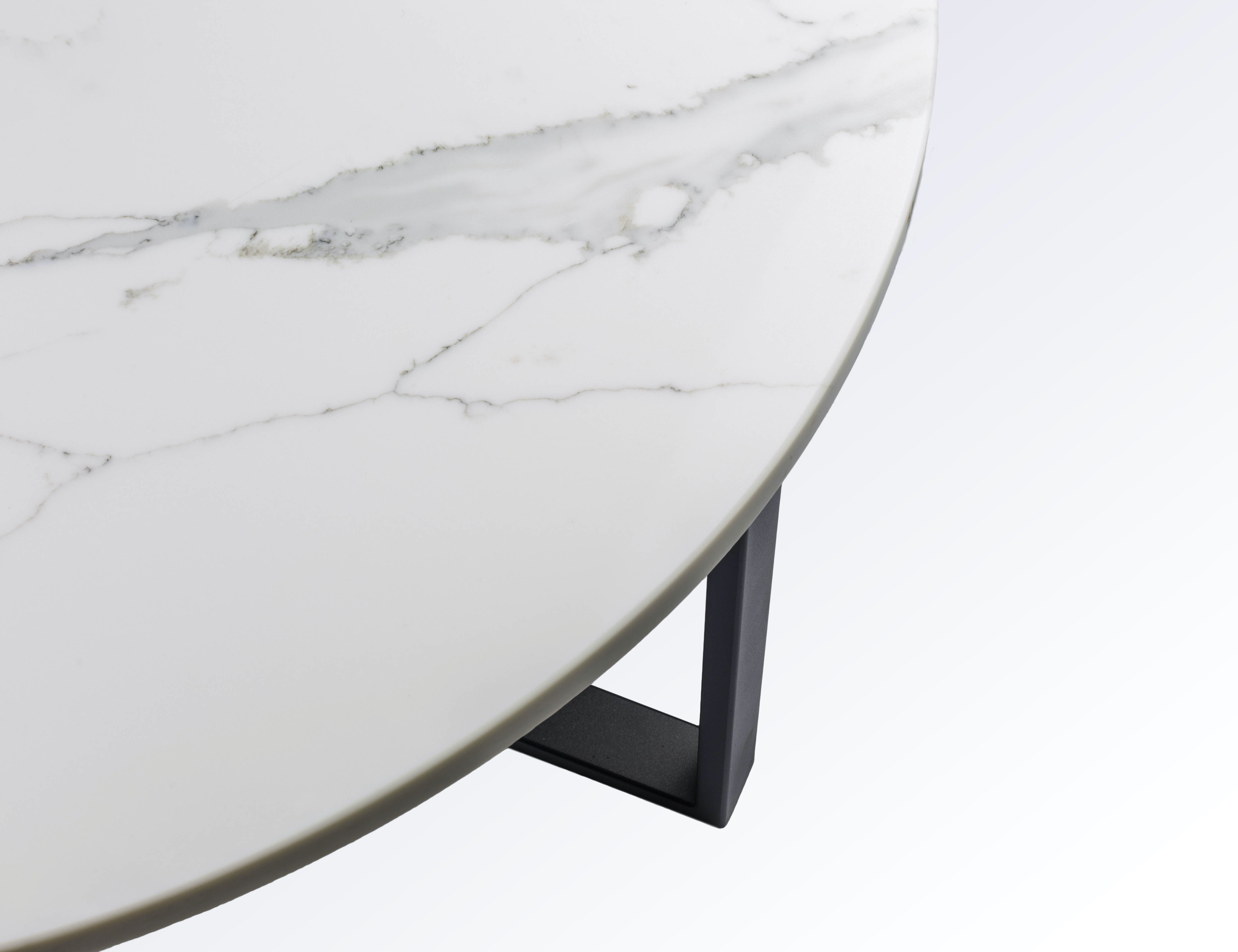 Bianco Statuario Marble Coffee Table