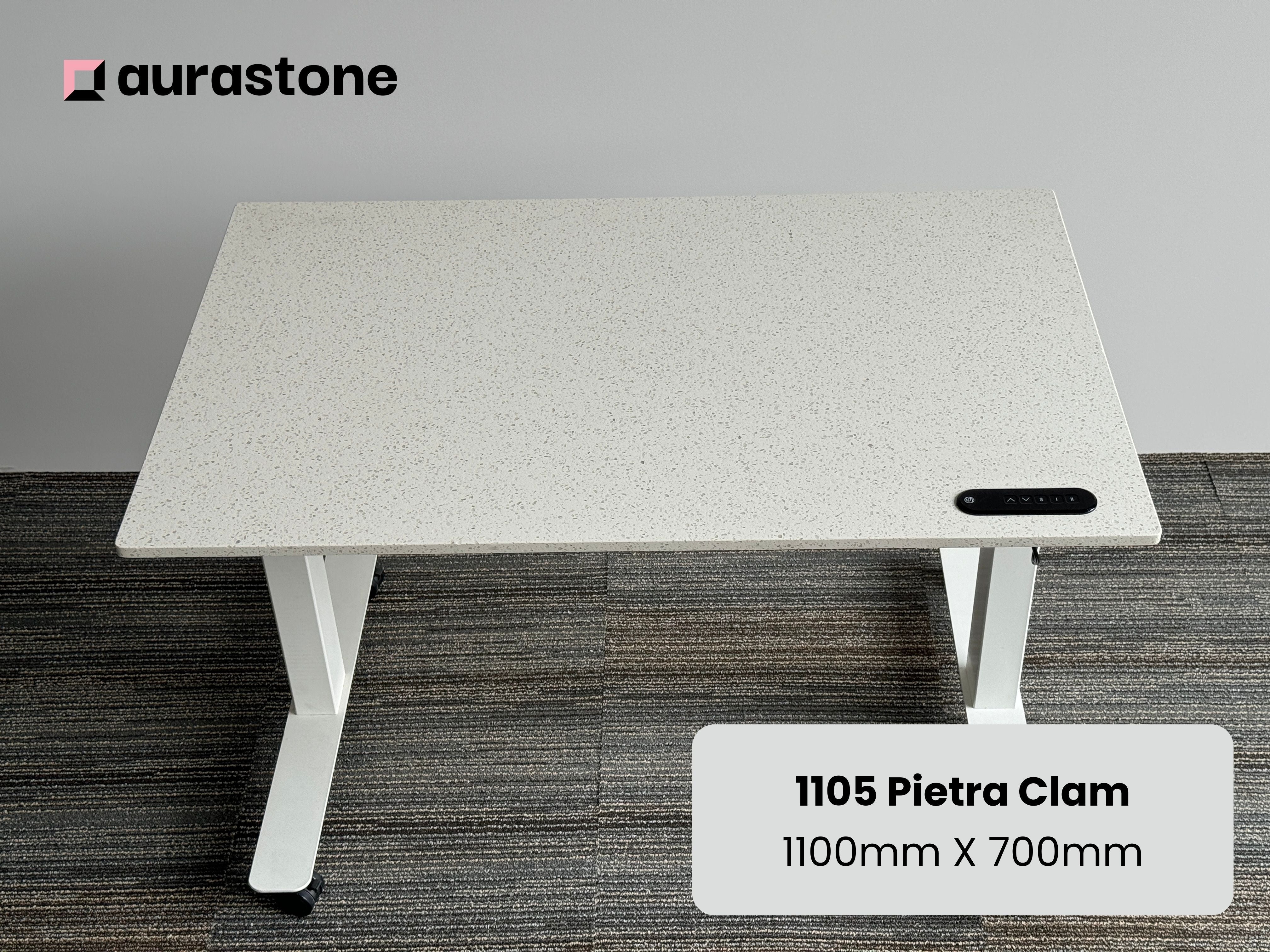 Pietra Clam UNIQ Standing Desk