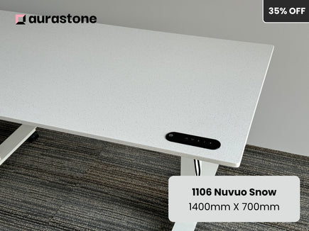 Nuvuo Snow UNIQ Standing Desk