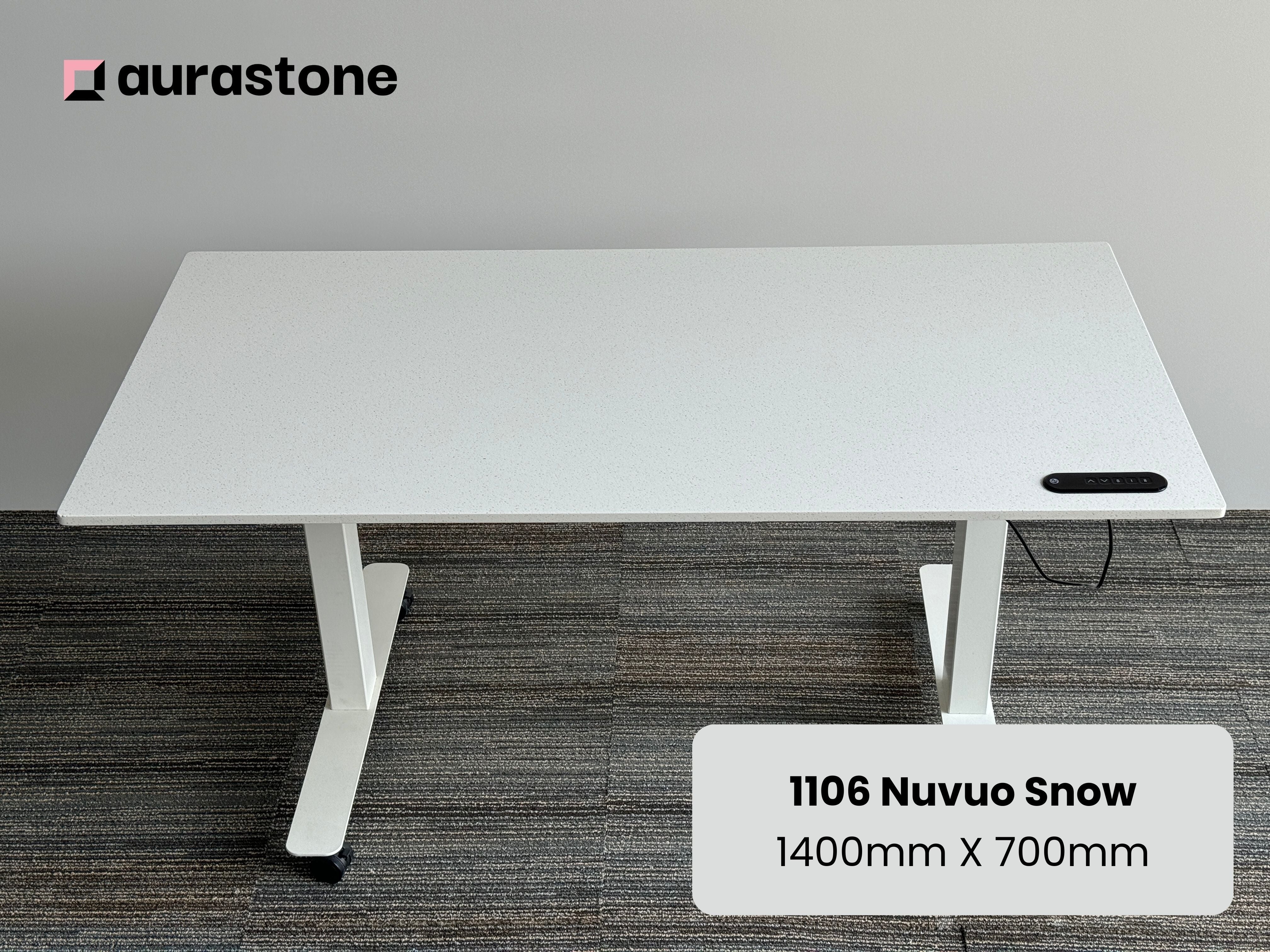 Nuvuo Snow UNIQ Standing Desk