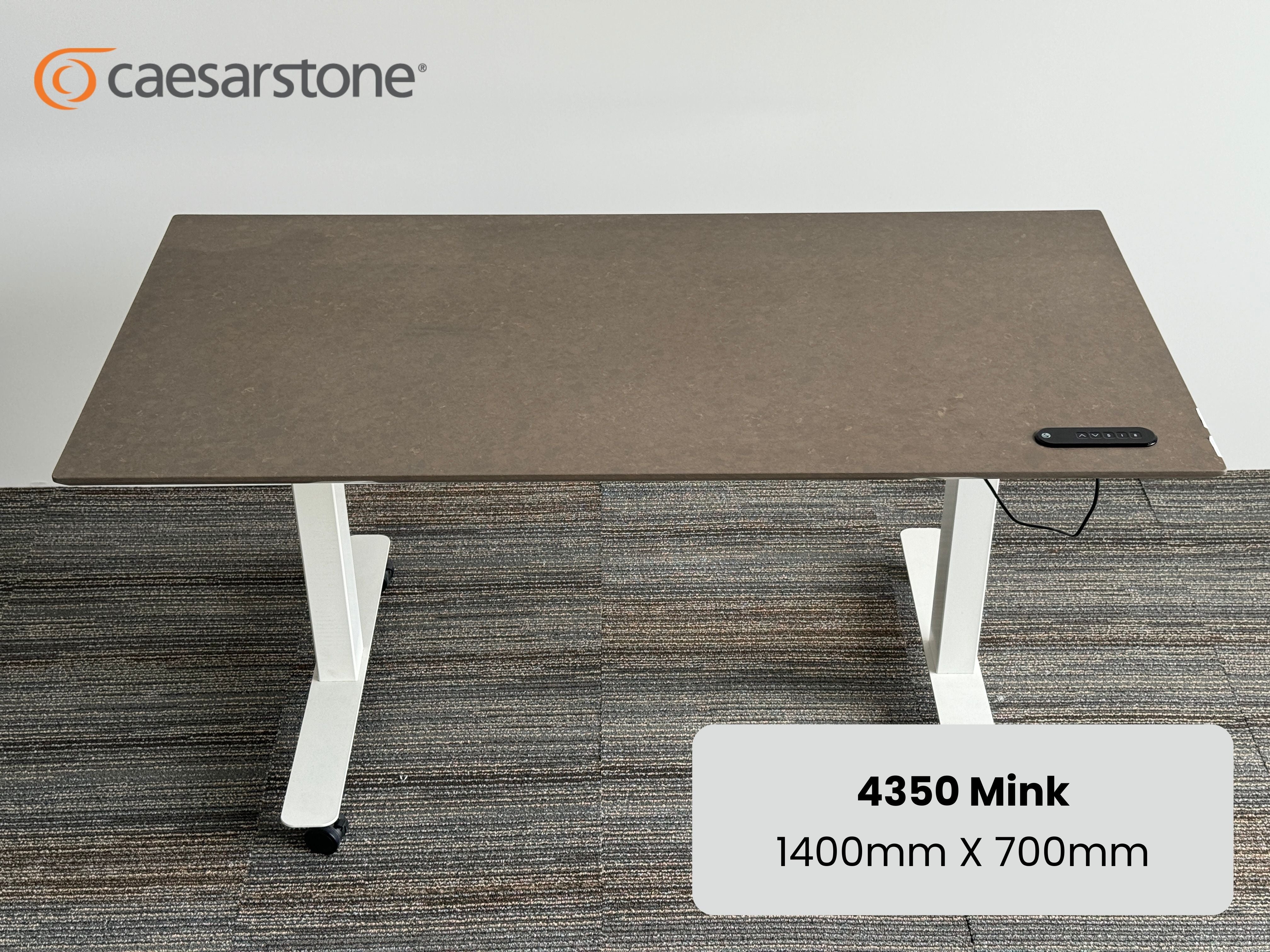Mink Caesarstone Standing Desks