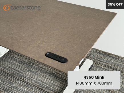 Mink Caesarstone Standing Desks