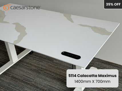 Calacatta Maximus Caesarstone Standing Desk