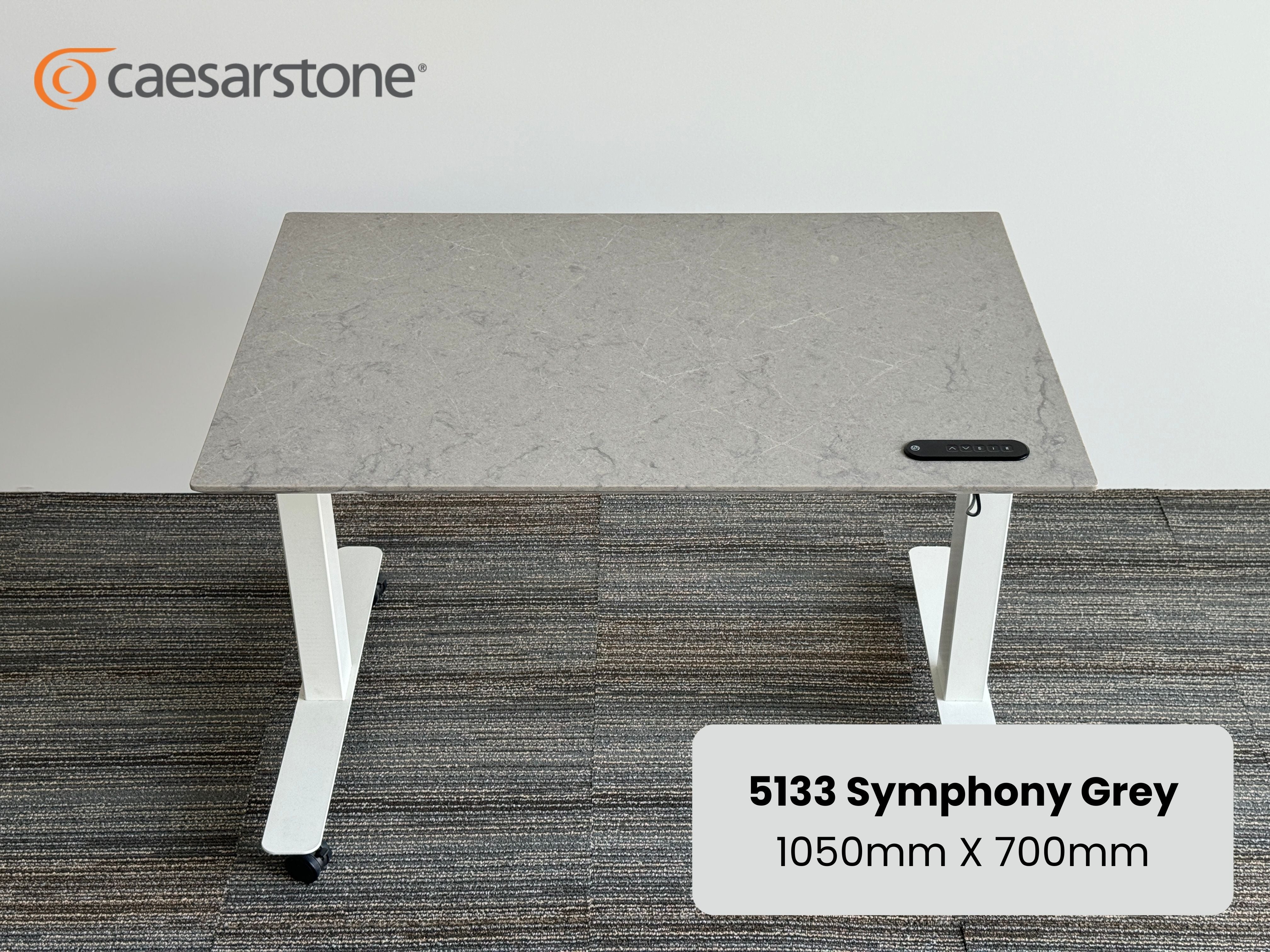 Symphony Grey Caesarstone Standing Desk