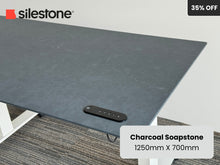 Load image into Gallery viewer, Charcoal Soapstone Silestone Standing Desk