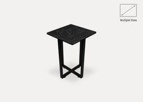 Nero Ceres Quartz Side Table