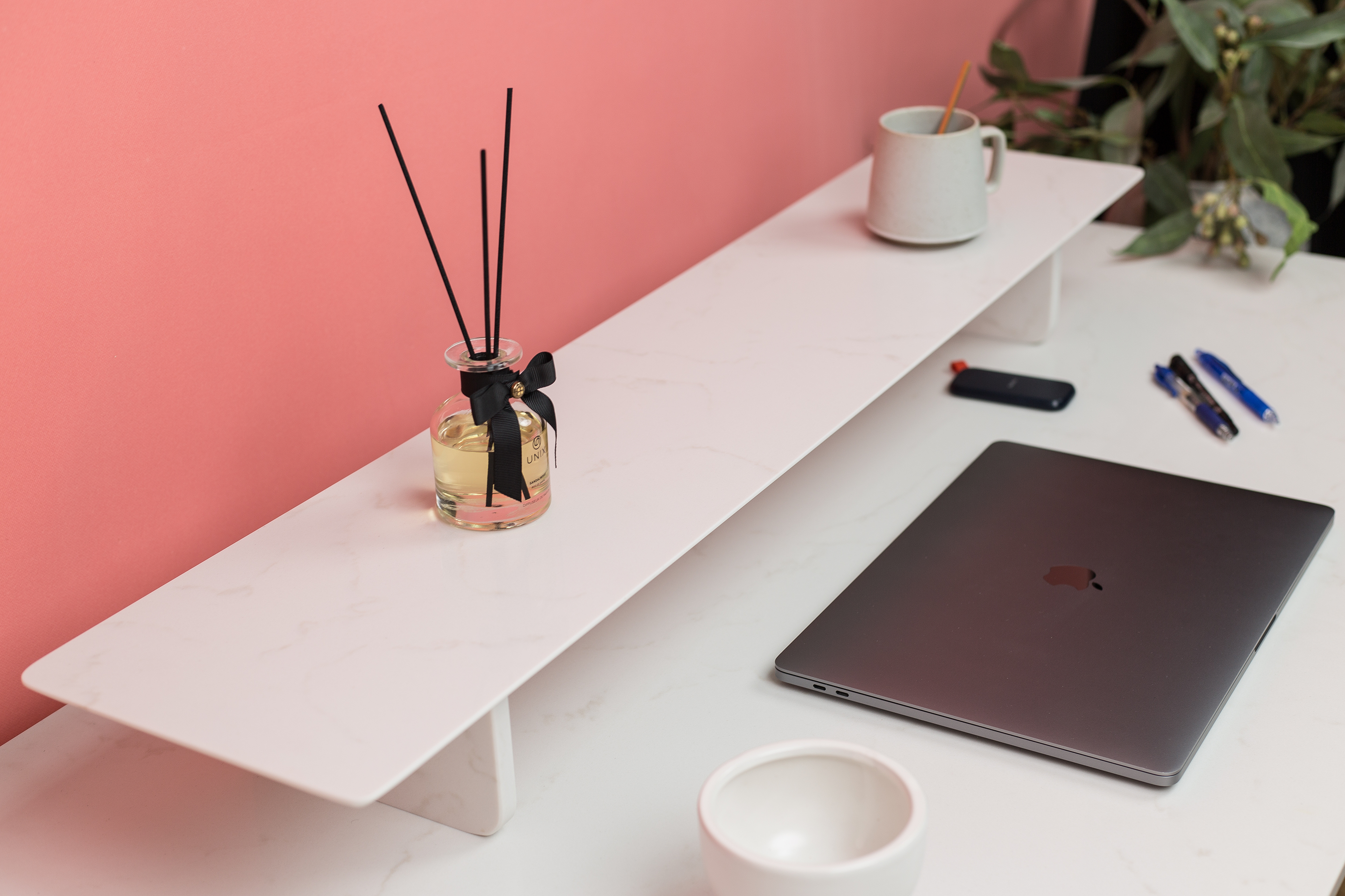 Velvet Filo Quartz Desk Shelf