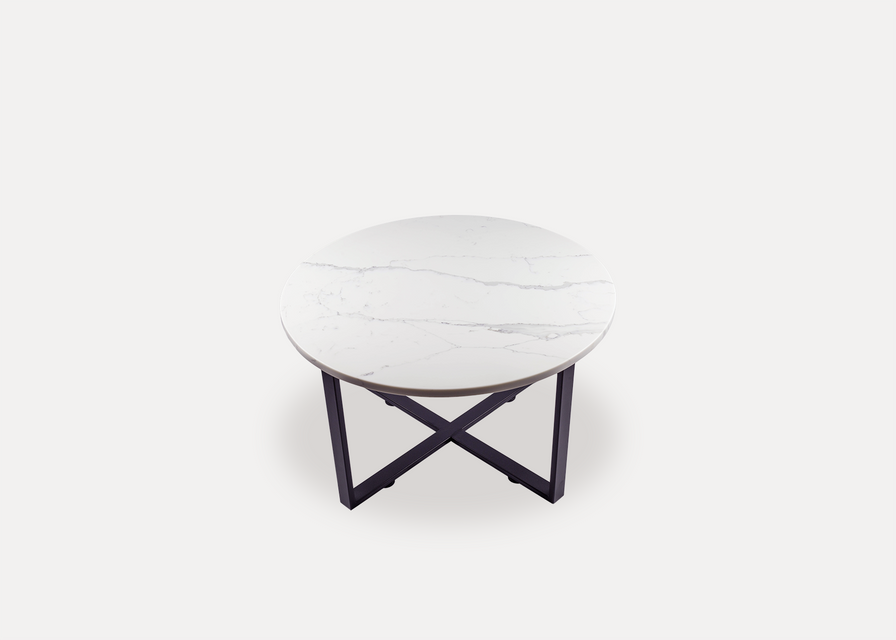 Bianco Statuario Marble Coffee Table