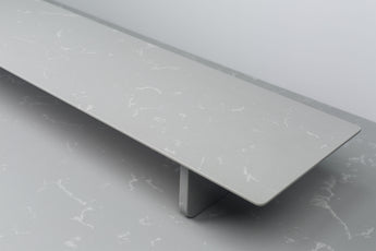 Silver Lago Quartz Desk Shelf