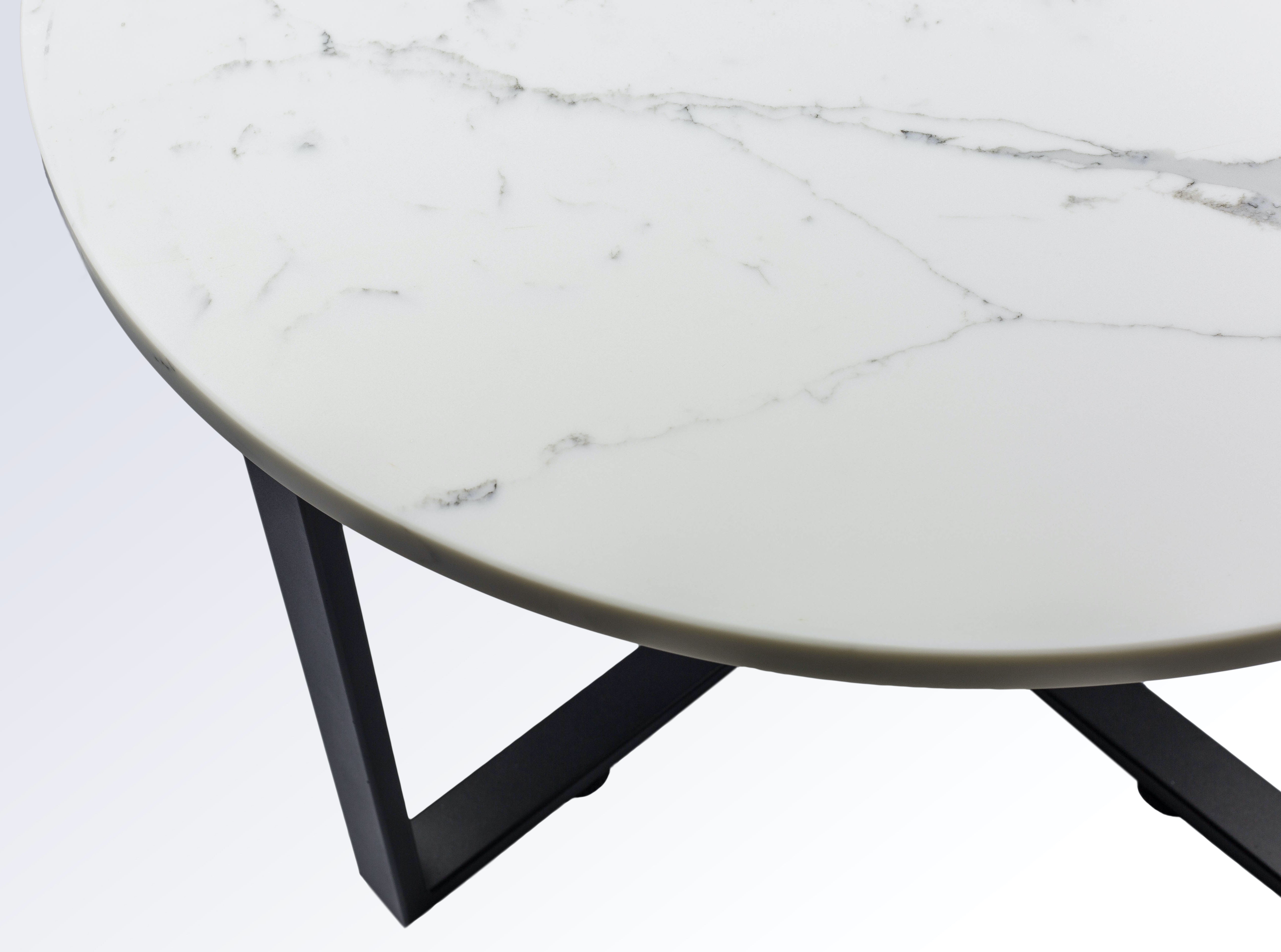 Bianco Statuario Marble Coffee Table