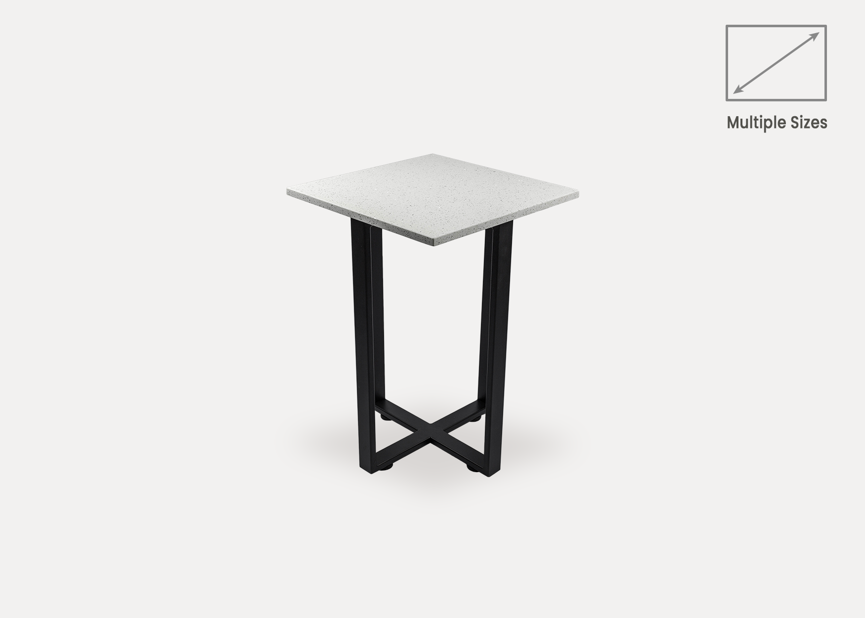 Stella Glitz Quartz Side Table