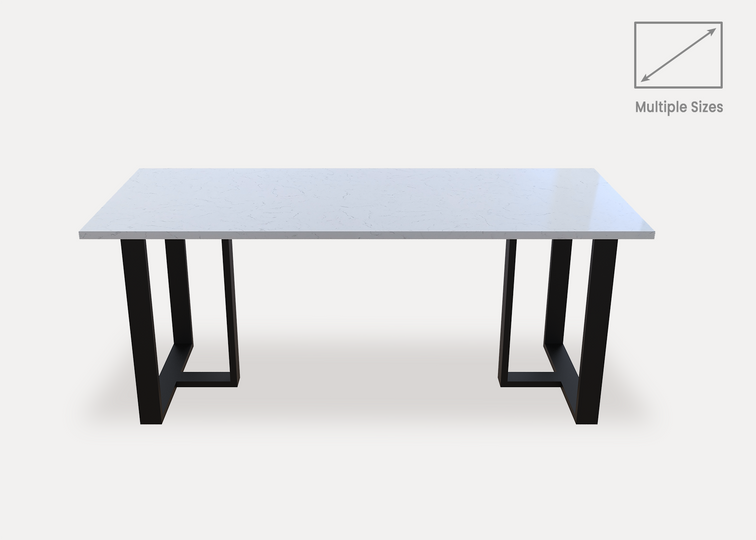 Velvet Filo Quartz Dining Table