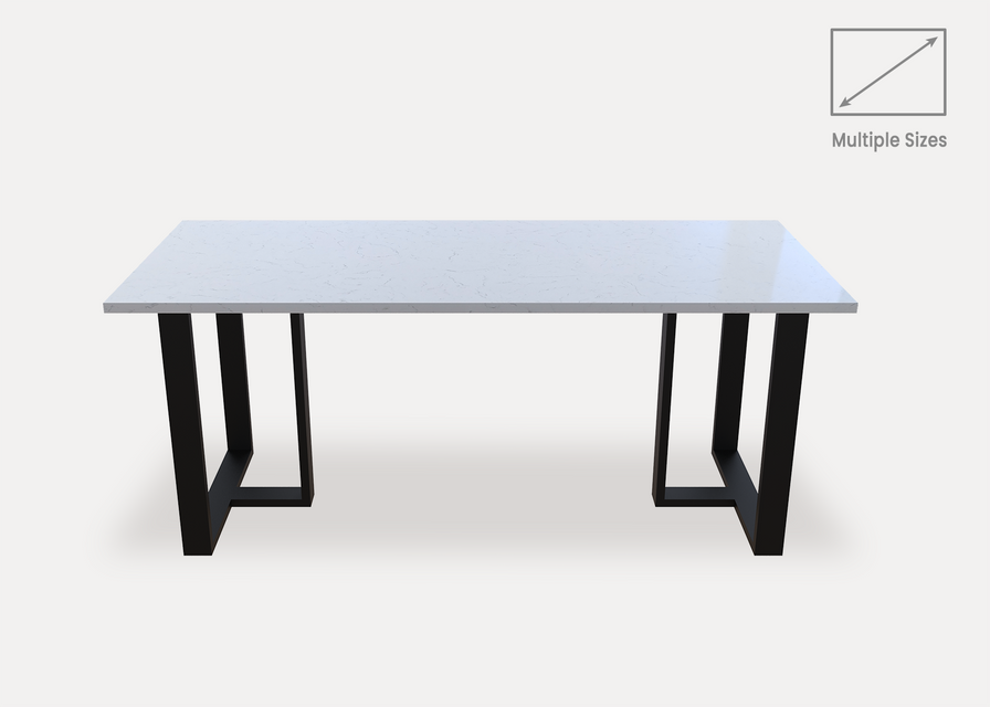 Velvet Filo Quartz Dining Table