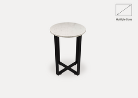 Volakas Marble Side Table