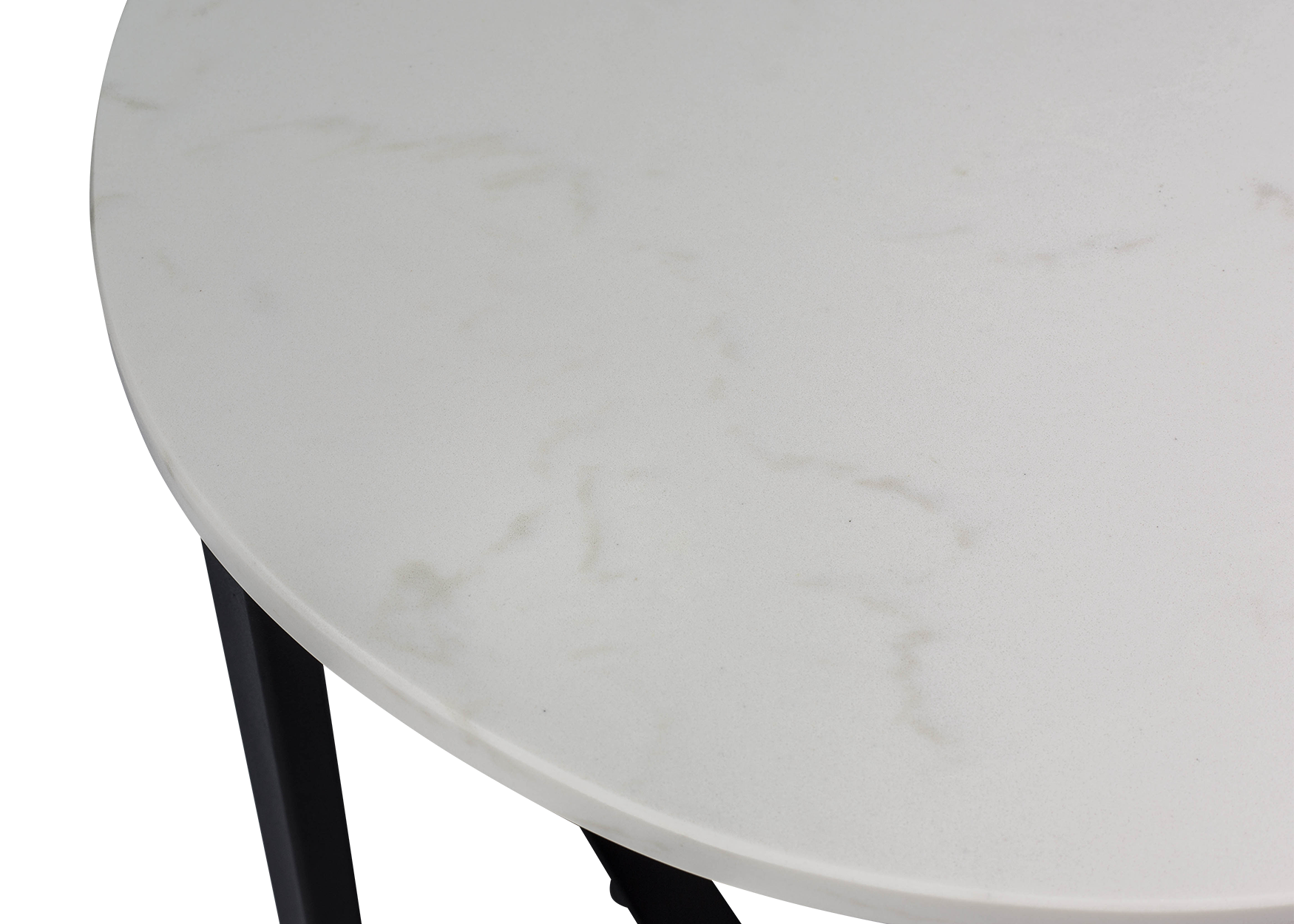 Velvet Filo Quartz Round Dining Table